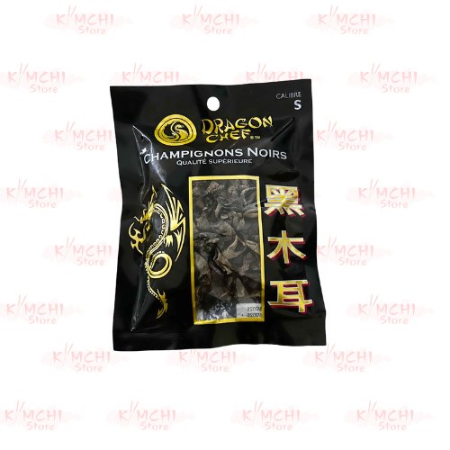 Dragon Chef, Champignons Noir Déshydratés, petite découpe, 25 gr – Kimchi  Store