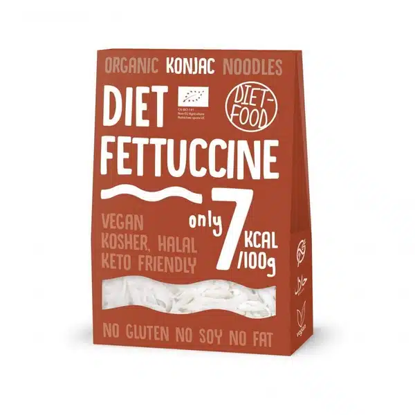 Fettuccine Konjac Bio – Pâtes Minceur 385g