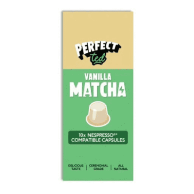PerfectTed Capsules Matcha Vanille – Nespresso