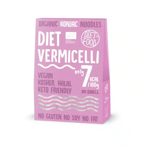 Vermicelles Konjac Bio – Format Fin 385g