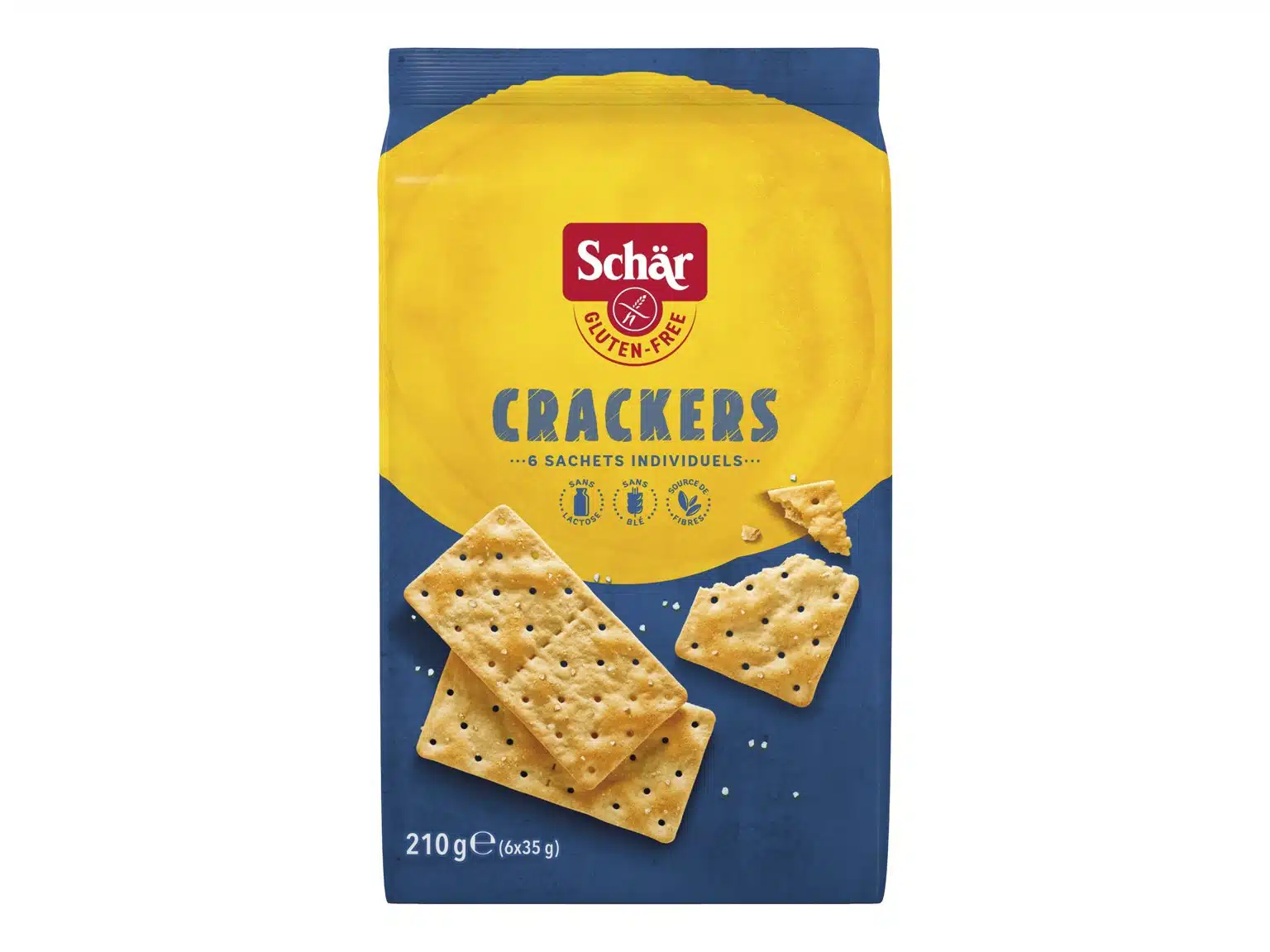Crackers Sans Gluten – Schär – 210g